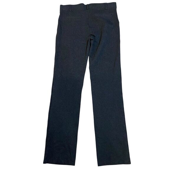 Beta Brand Women's Size Medium Charcoal Gray Pull On Stretch Dress Casual Pants - Picture 2 of 7